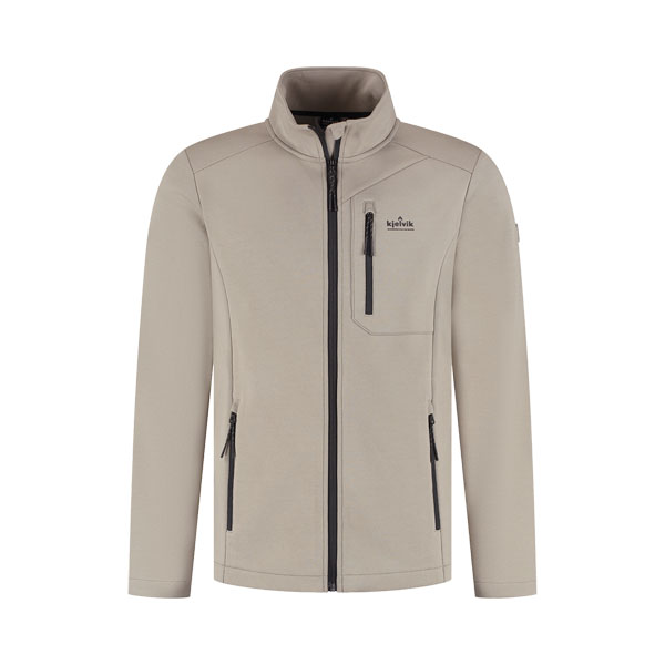 Kjelvik Scandinavian Clothing - Men CVC Interlock Patrik Dark sand