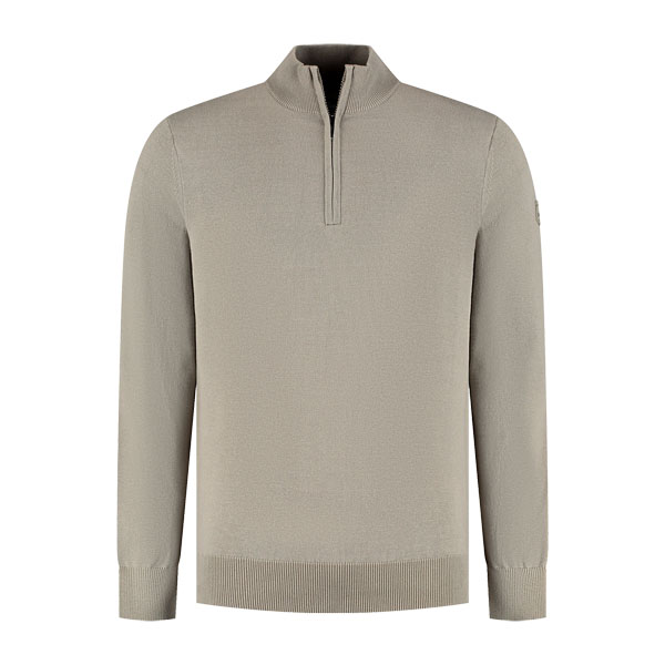 Kjelvik Scandinavian Clothing - Men Sweater Zep Dark sand