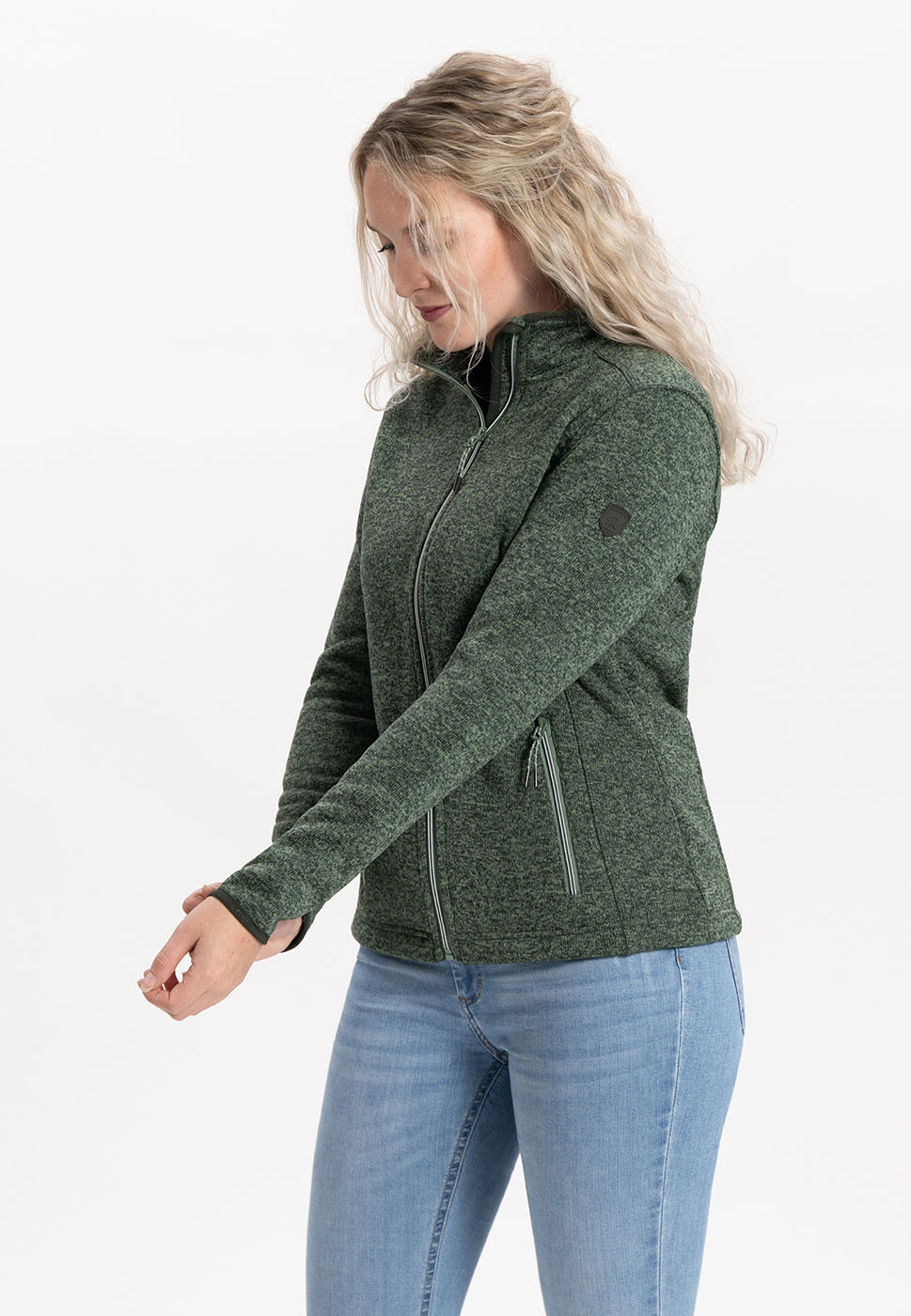 Kjelvik Scandinavian Clothing - Women Knitwear Alexa Balsam green