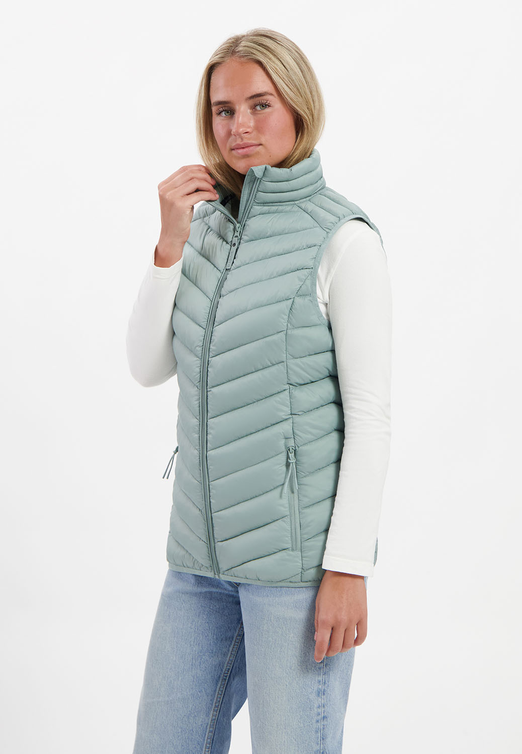 Kjelvik Scandinavian Clothing - Women Bodywarmers Alma Blue