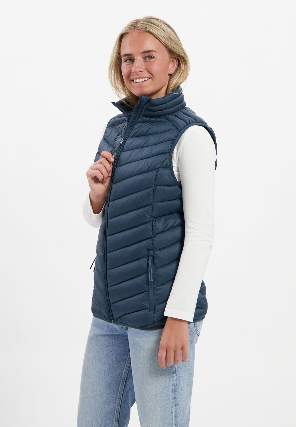 Kjelvik Scandinavian Clothing - Women Bodywarmers Alma Navy