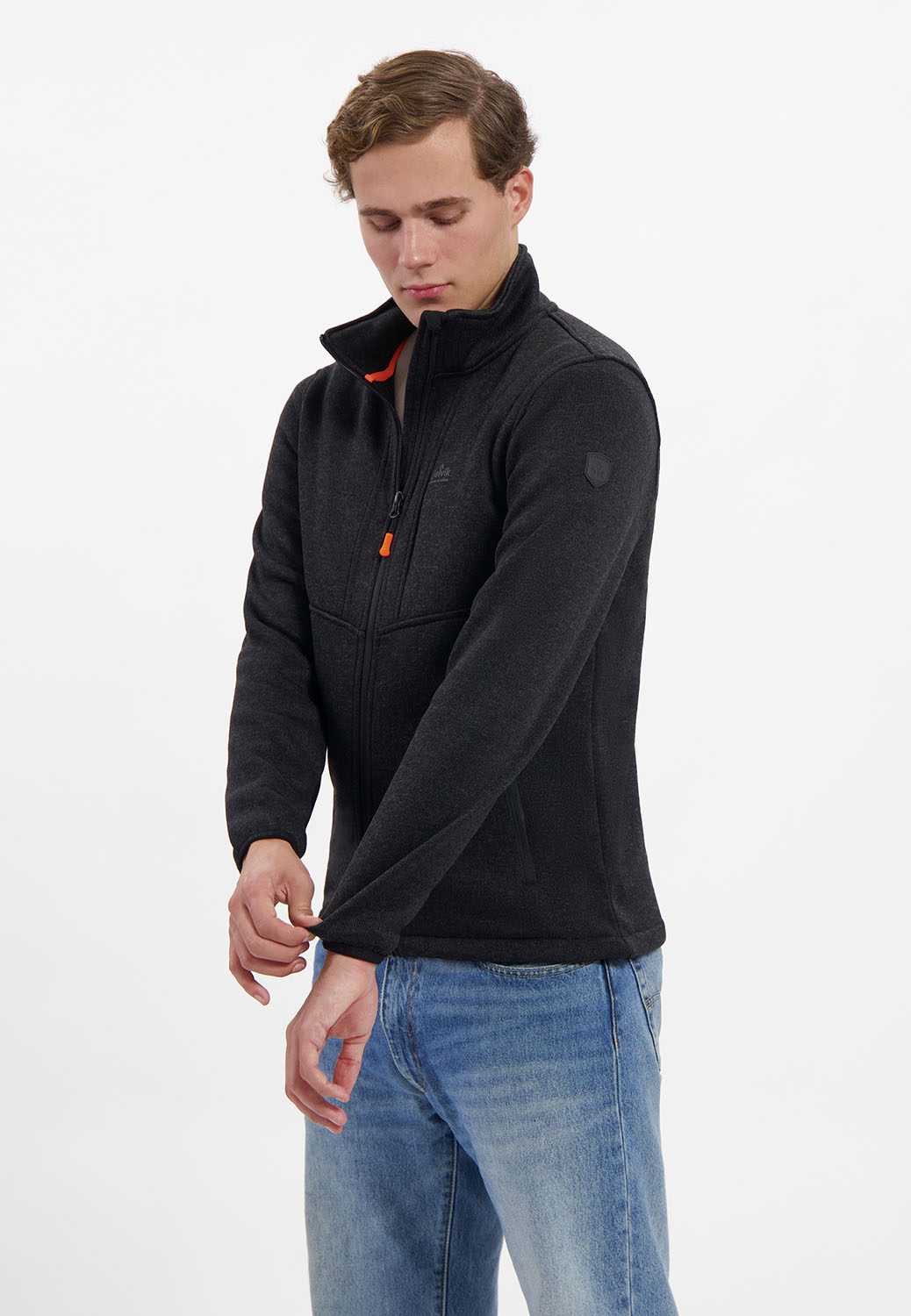 Kjelvik Scandinavian Clothing - Men Knitwear Brad Black