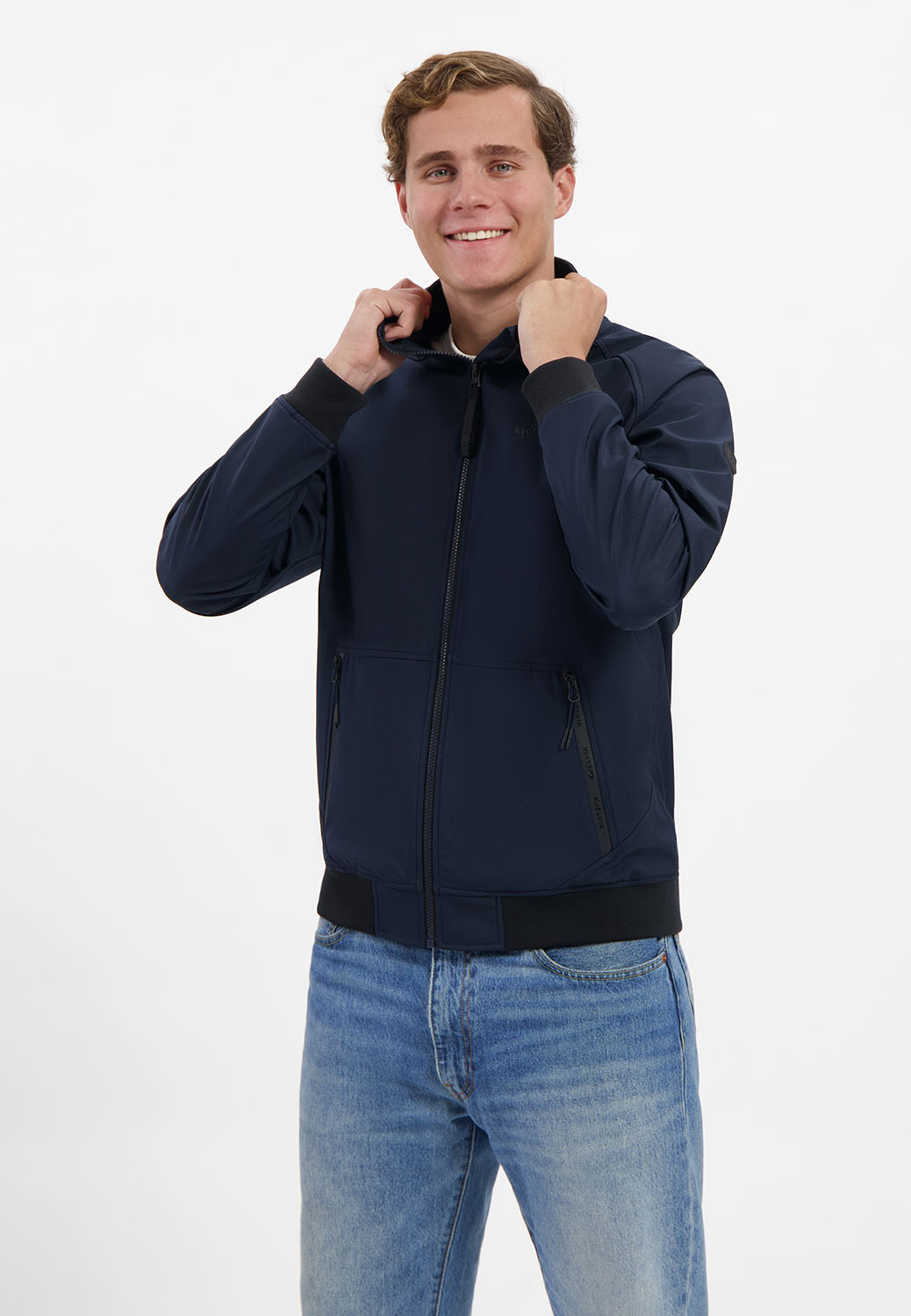 Kjelvik Scandinavian Clothing - Men Softshell Dionn Navy