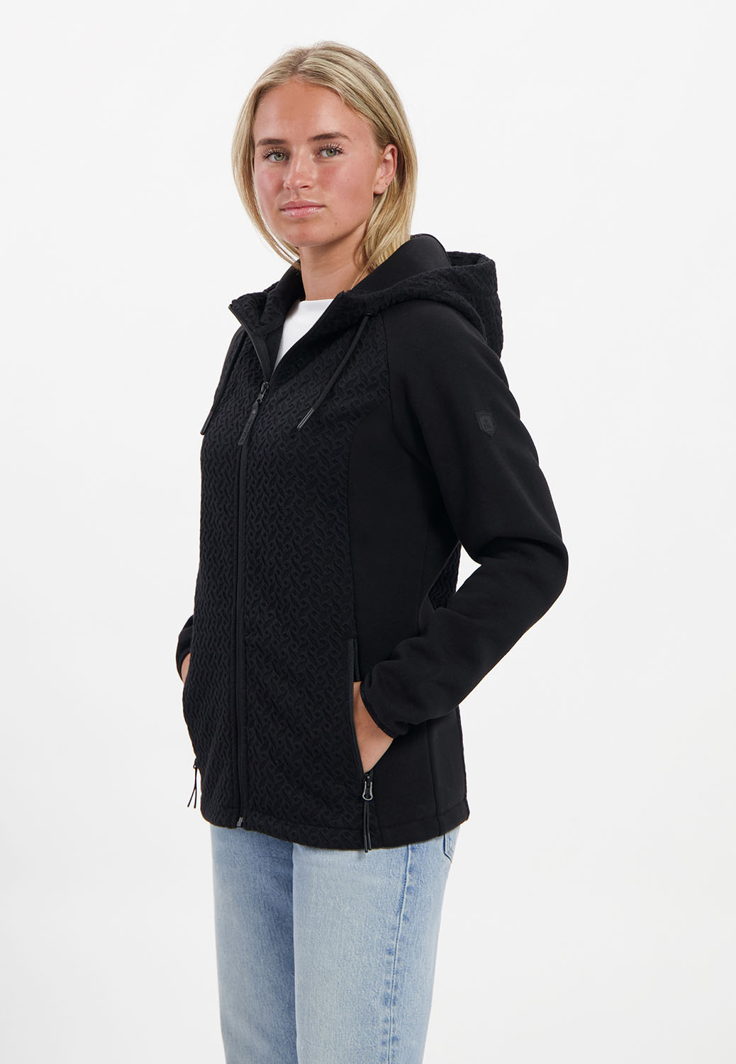 Kjelvik Scandinavian Clothing - Women Fleece Fea Black