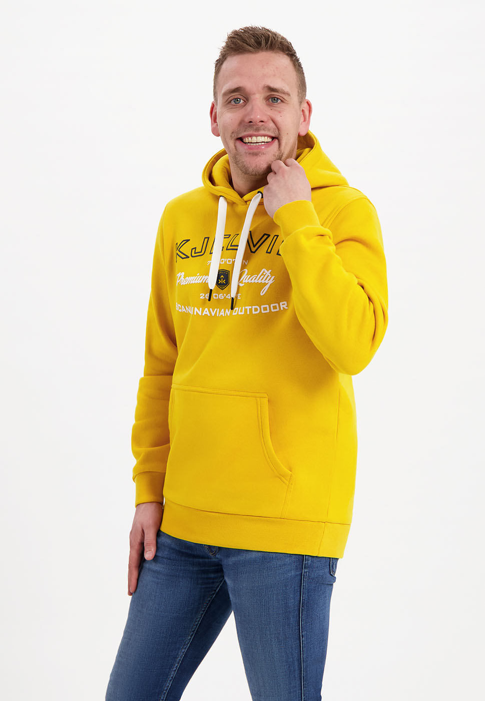 Kjelvik Scandinavian Clothing - Men CVC Fleece Goya Yellow