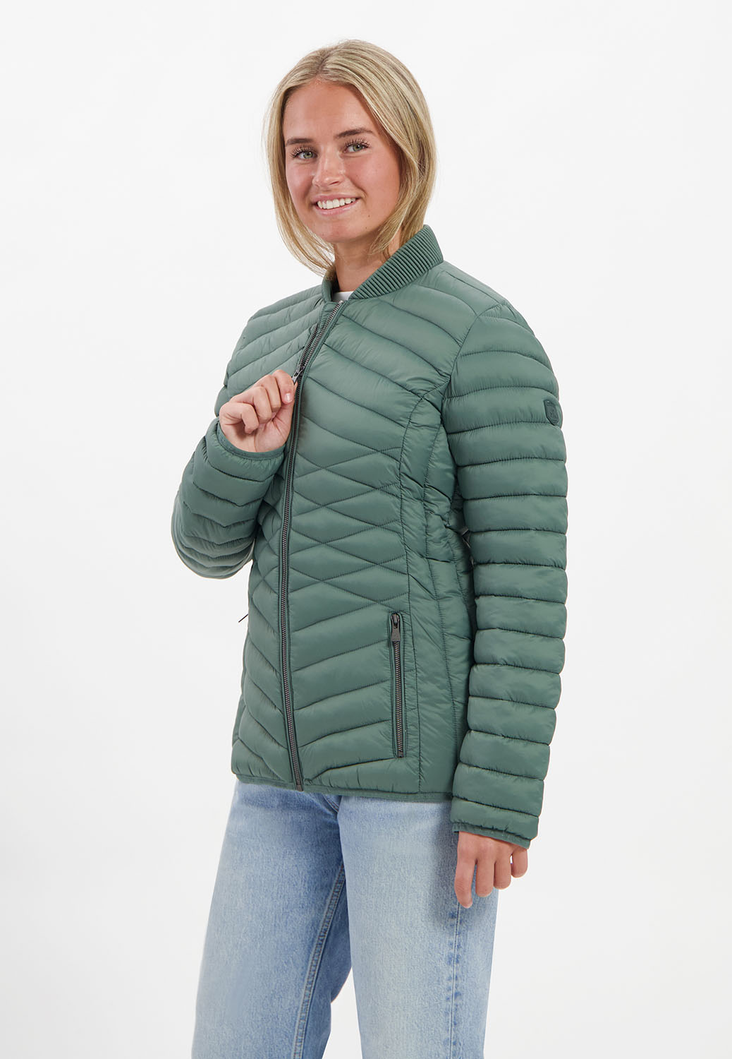 Kjelvik Scandinavian Clothing - Women Jackets Izzy Balsam green