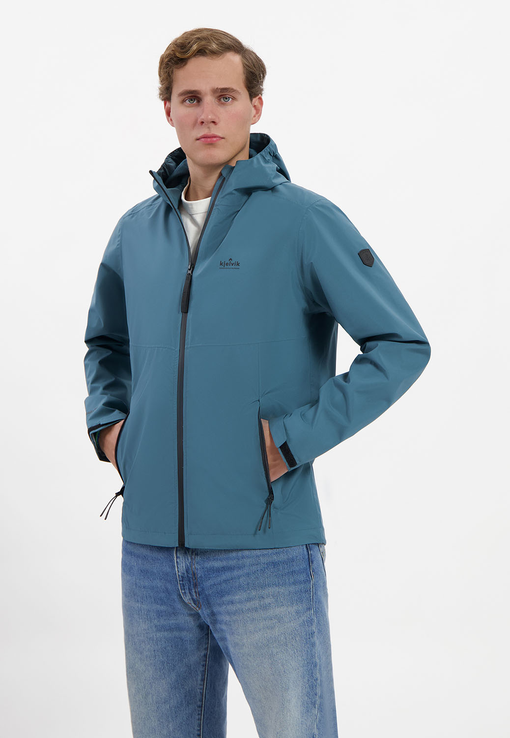 Kjelvik Scandinavian Clothing - Men Jackets Kiron Blue