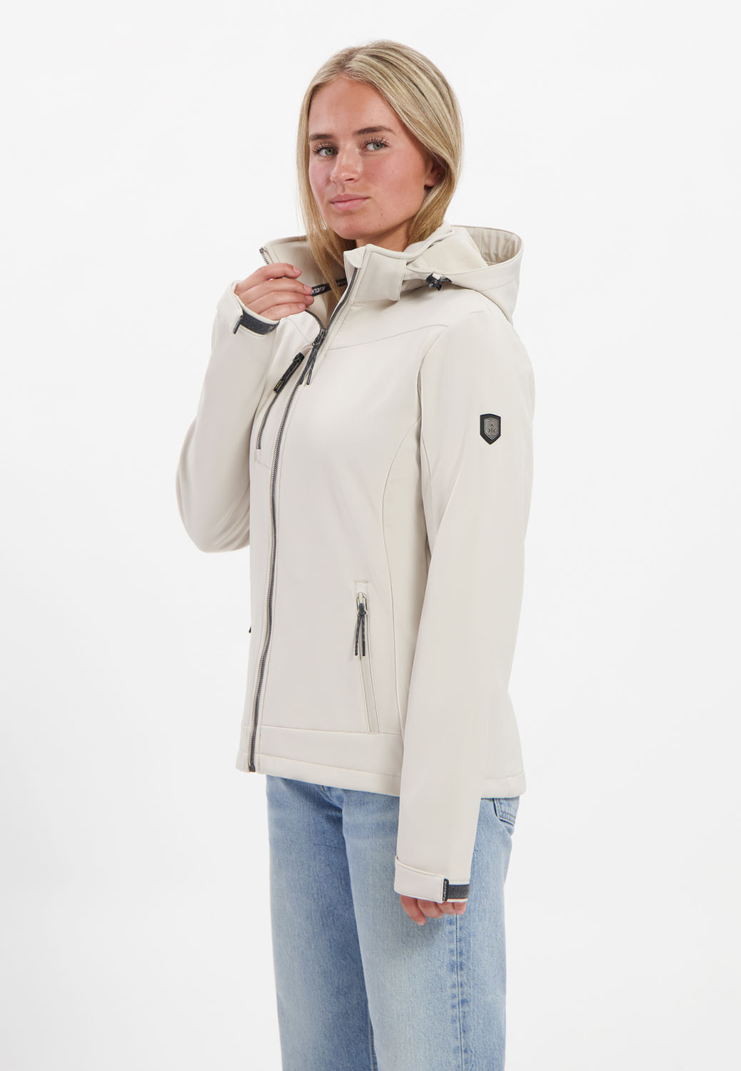 Kjelvik Scandinavian Clothing - Women Softshell Roxi Sand