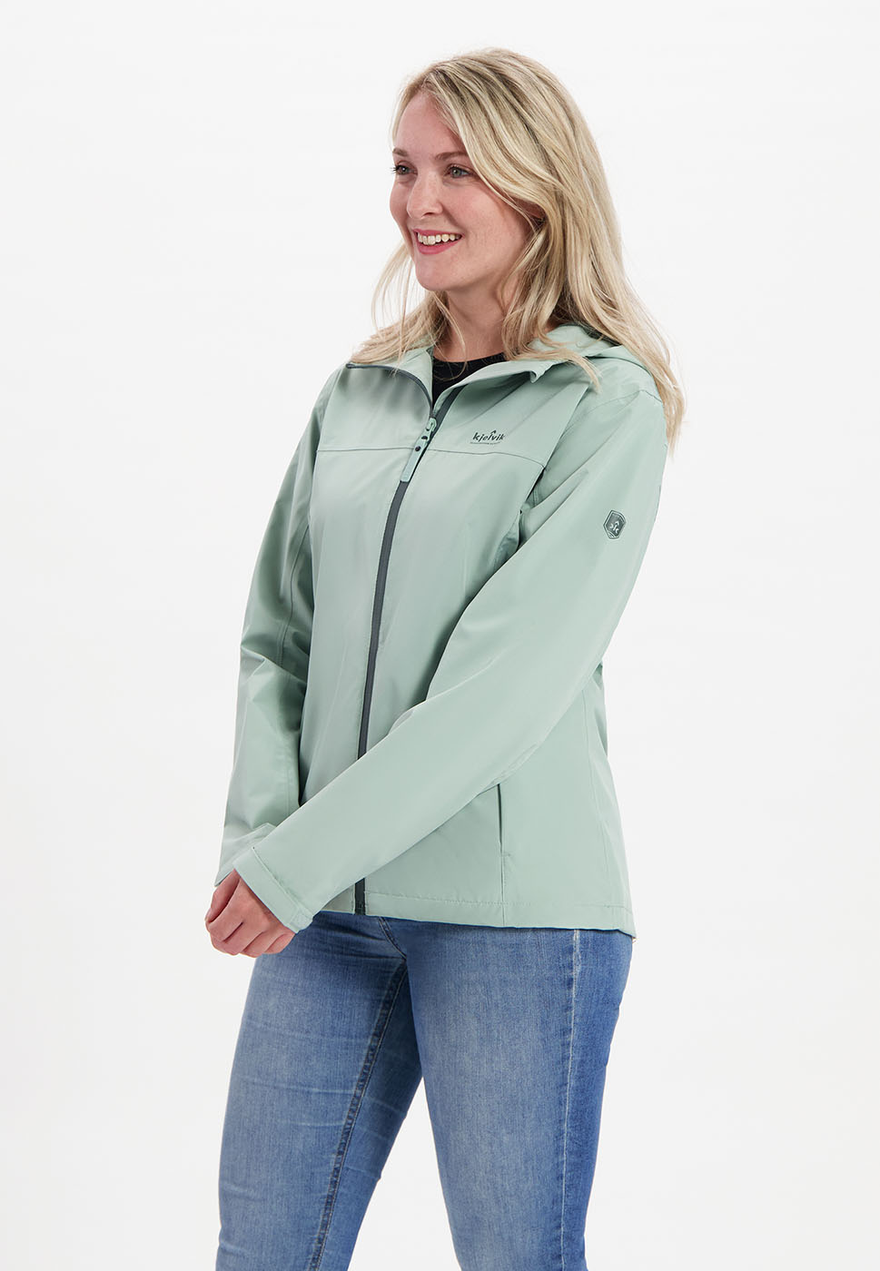 Kjelvik Scandinavian Clothing - Women Jackets Shirley Light green