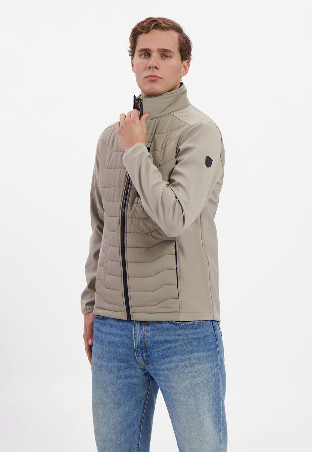 Kjelvik Scandinavian Clothing - Men Hybrid Sytze Dark sand