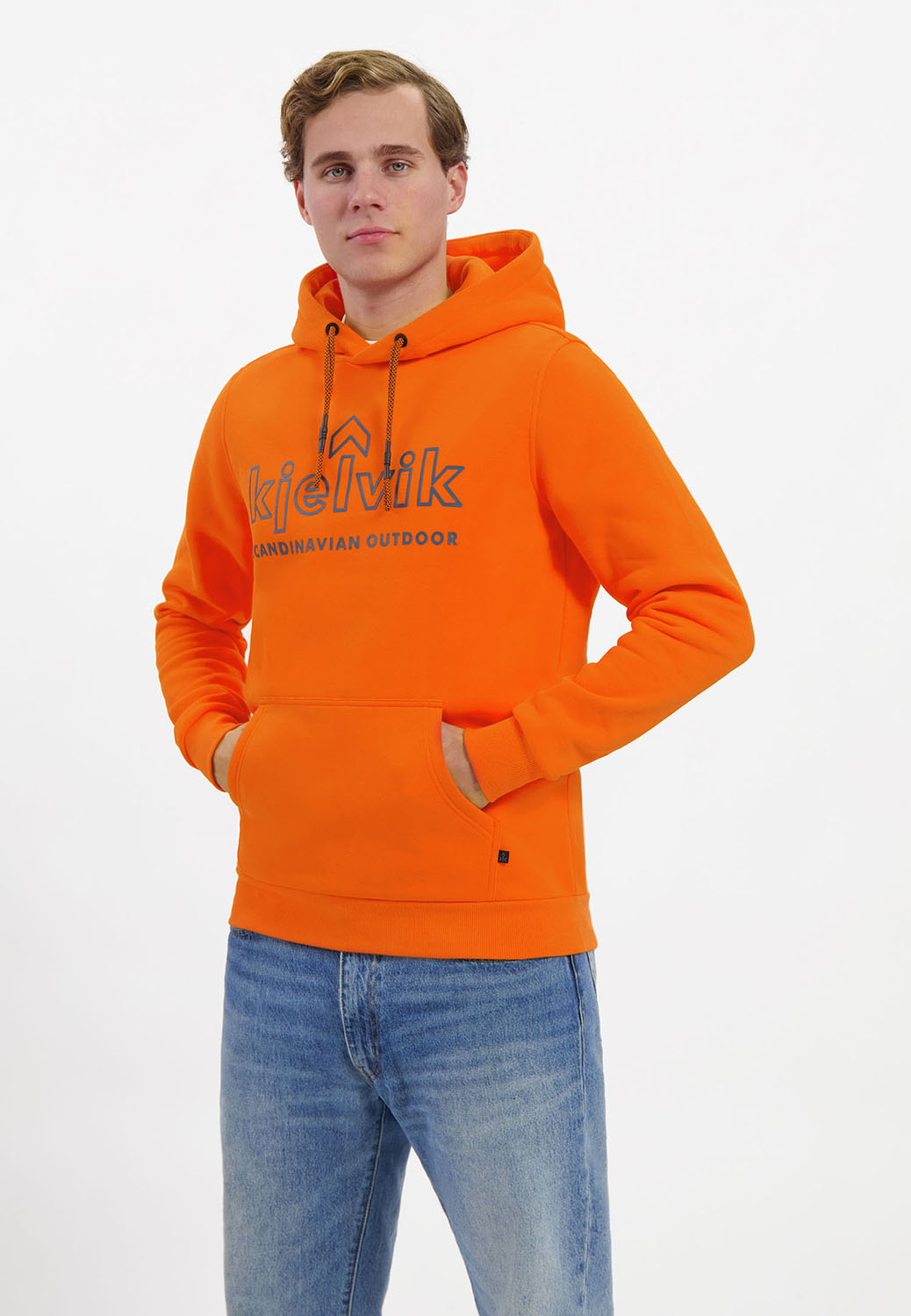 Kjelvik Scandinavian Clothing - Men Fleece Tebbe Orange