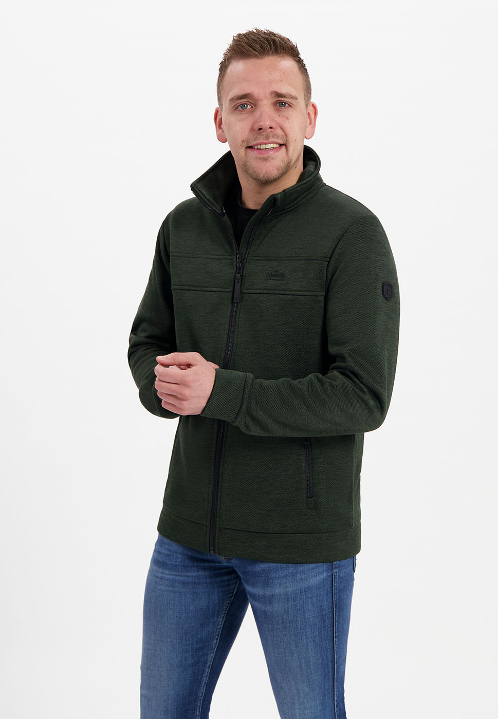 Kjelvik Scandinavian Clothing - Men Knitwear Wilco Green