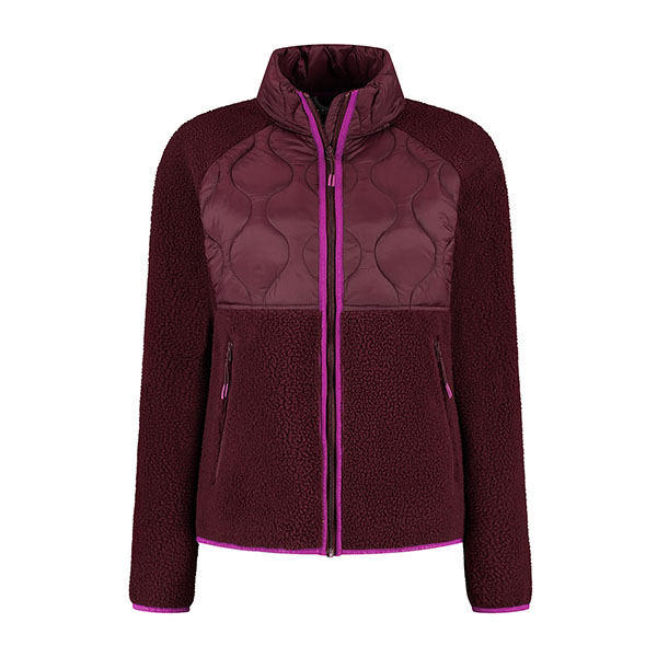 Kjelvik Scandinavian Clothing - Women Sherpa Dionne Burgundy
