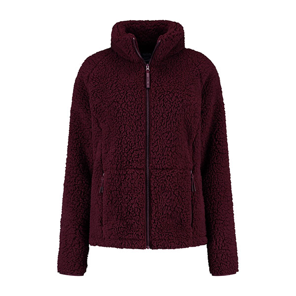 Kjelvik Scandinavian Clothing - Women Fleece Hava Burgundy