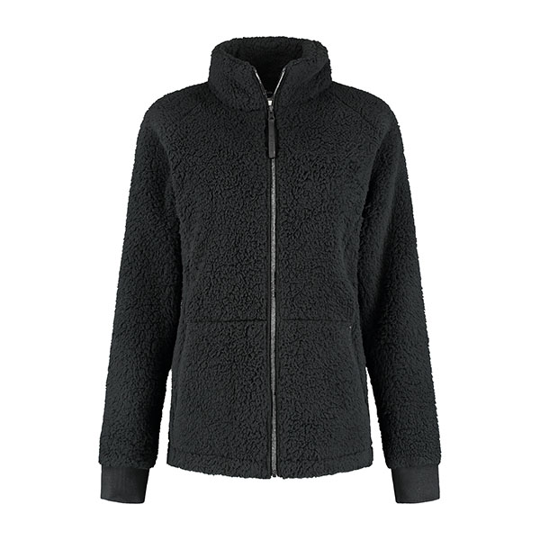 Kjelvik Scandinavian Clothing - Women Fleece Mies Black
