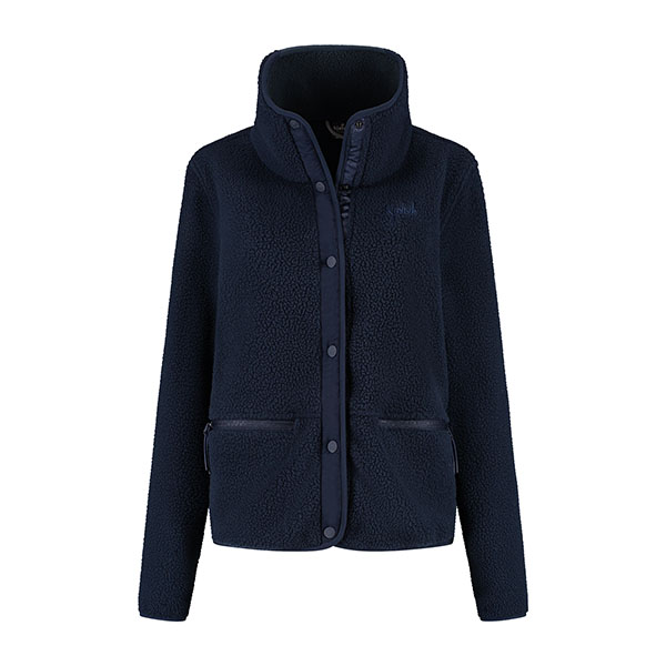 Kjelvik Scandinavian Clothing - Women Sherpa Sabrina Navy