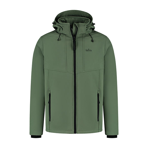 Kjelvik Scandinavian Clothing - Men Softshell Ted Light green