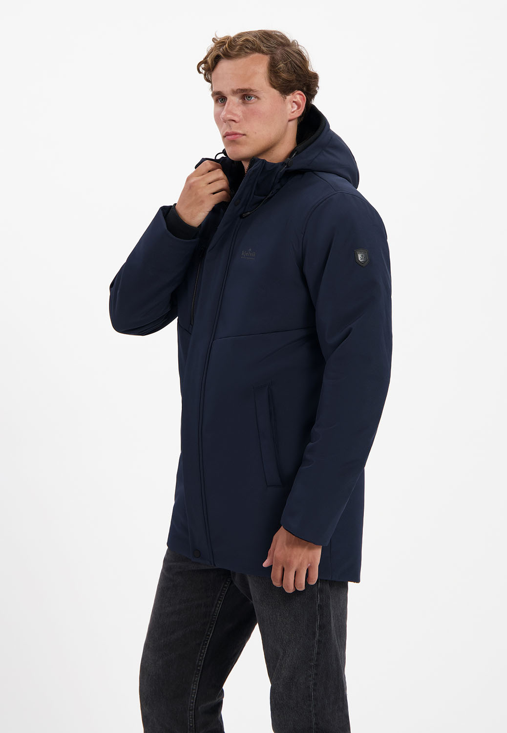 Kjelvik Scandinavian Clothing - Men Softshell Baris Navy