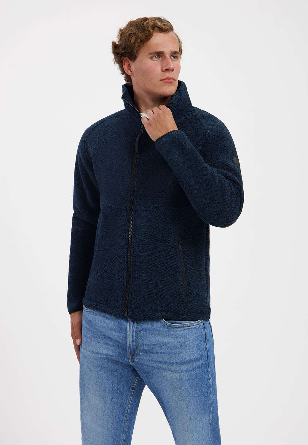 Kjelvik Scandinavian Clothing - Men Fleece Dario Blue