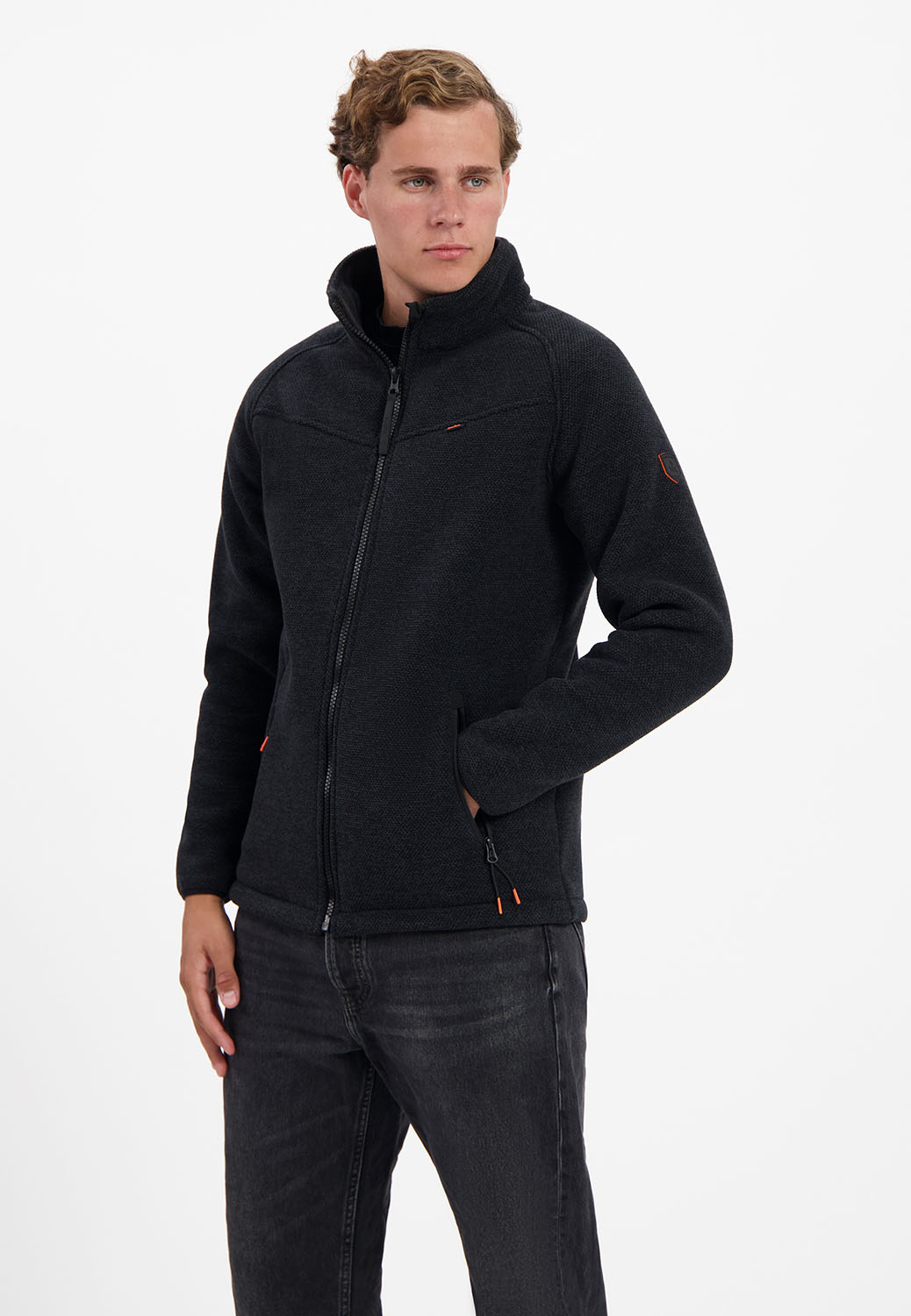 Kjelvik Scandinavian Clothing - Men Fleece Darius Black