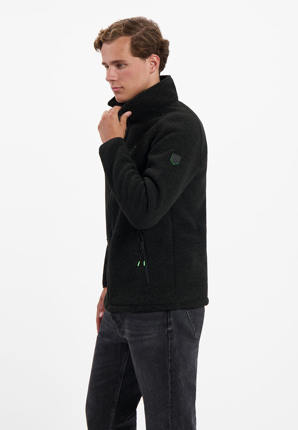 Kjelvik Scandinavian Clothing - Men Fleece Darius Green