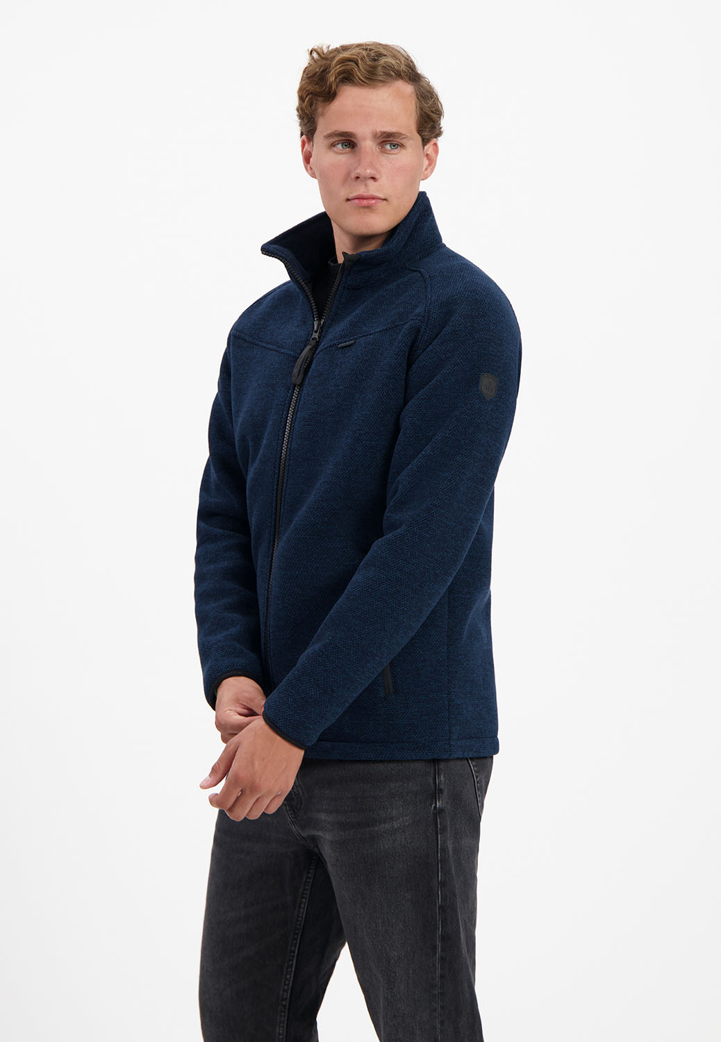 Kjelvik Scandinavian Clothing - Men Fleece Darius Navy