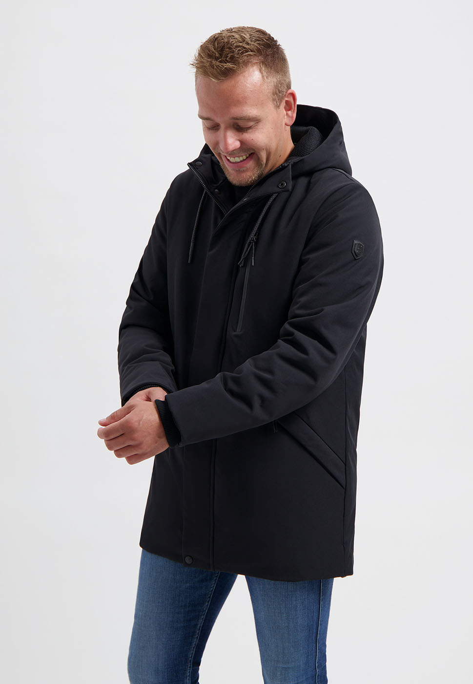 Kjelvik Scandinavian Clothing - Men Jackets Gaston Black