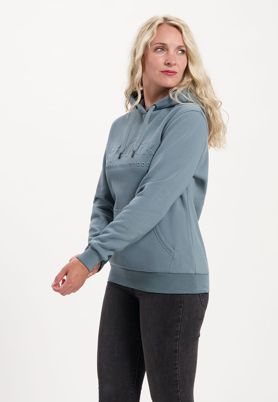 Kjelvik Scandinavian Clothing - Women CVC Fleece Gwen Blue