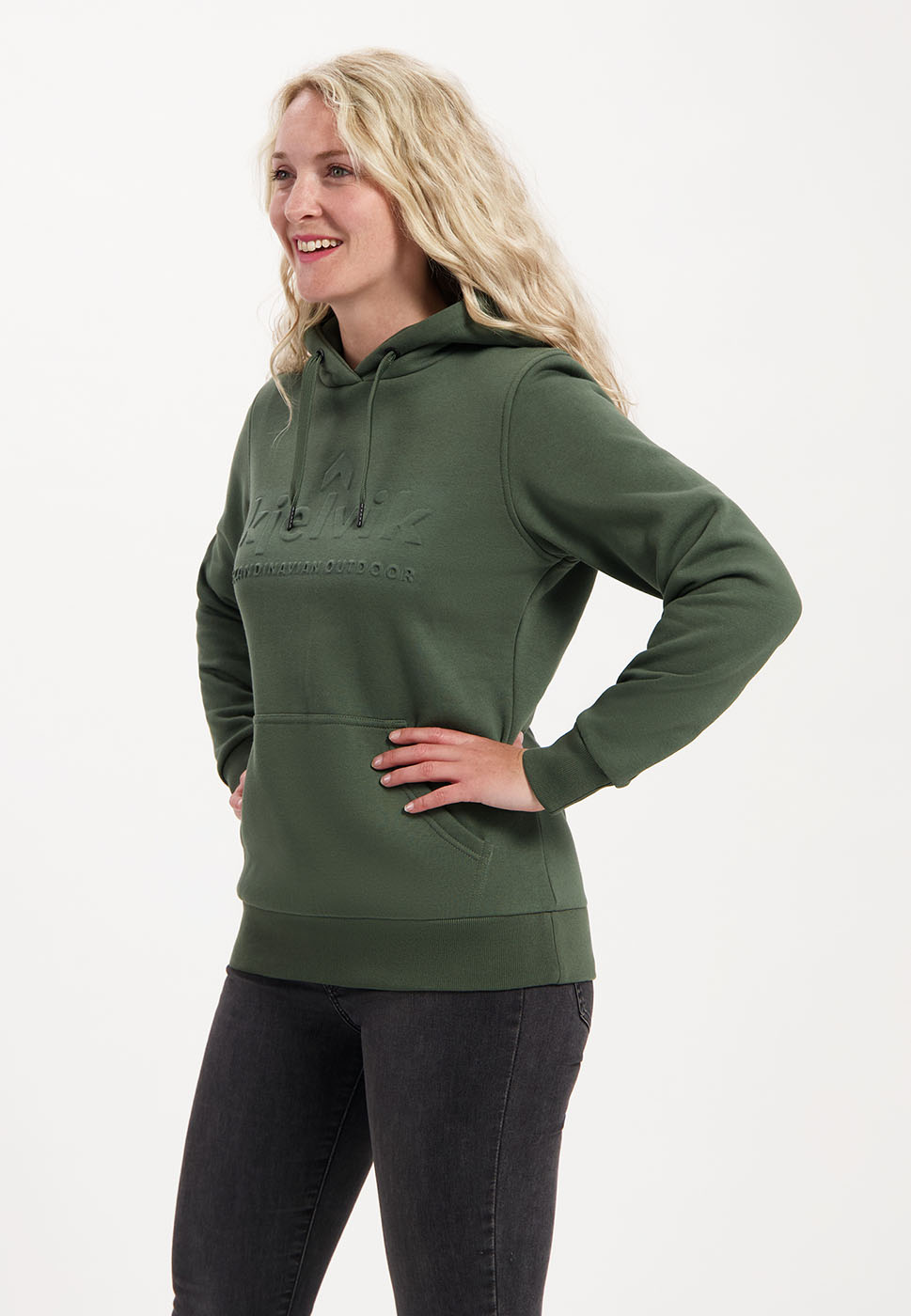 Kjelvik Scandinavian Clothing - Women CVC Fleece Gwen Green