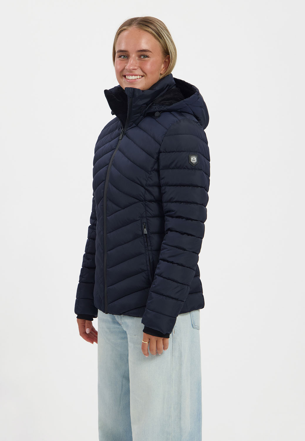 Kjelvik Scandinavian Clothing - Women Jackets Harmke Navy