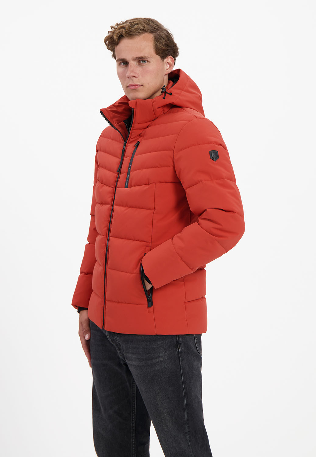 Kjelvik Scandinavian Clothing - Men Jackets Hesse Orange