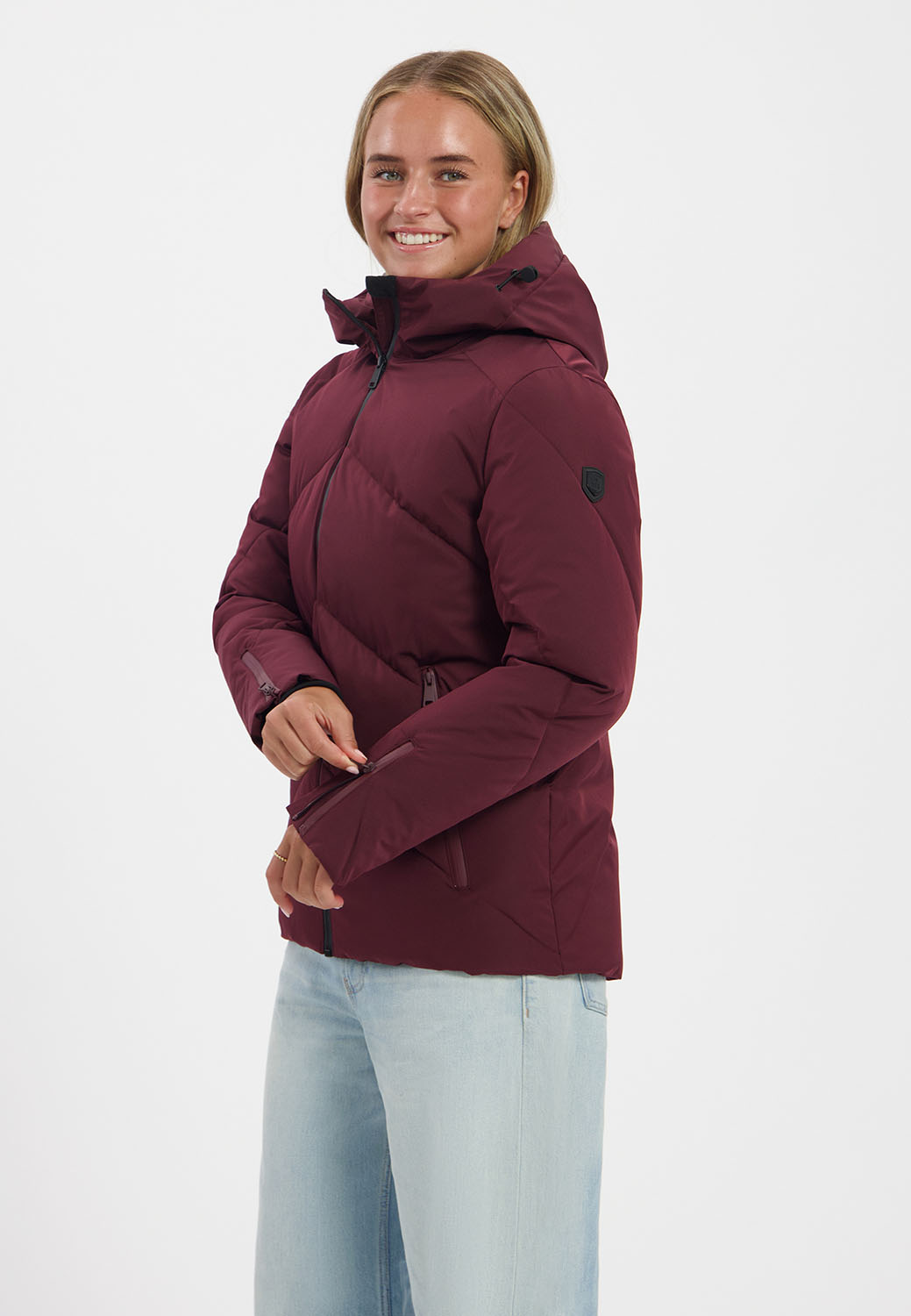 Kjelvik Scandinavian Clothing - Women Jackets Juno Burgundy