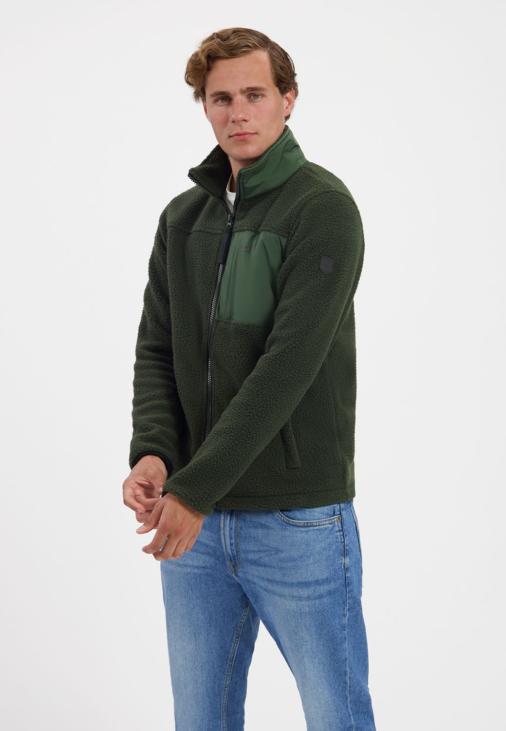 Kjelvik Scandinavian Clothing - Men Fleece Keano Green