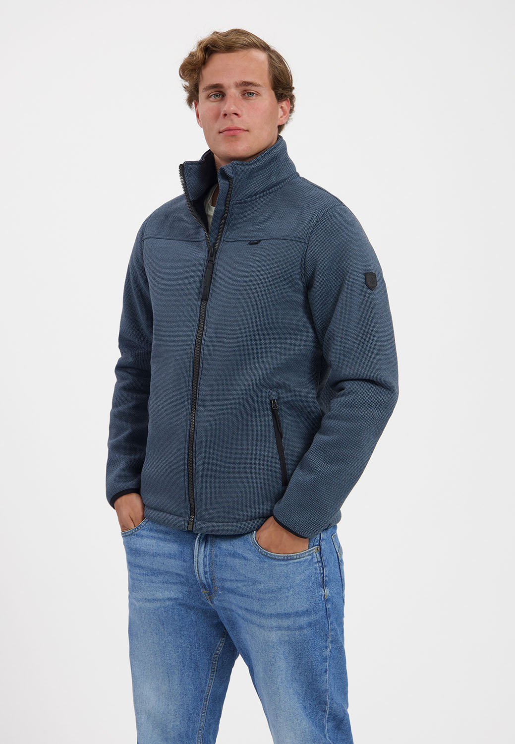 Kjelvik Scandinavian Clothing - Men Knitwear Kylian Light blue