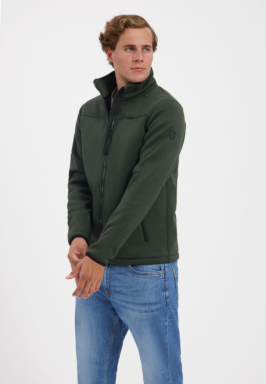 Kjelvik Scandinavian Clothing - Men Knitwear Kylian Light green