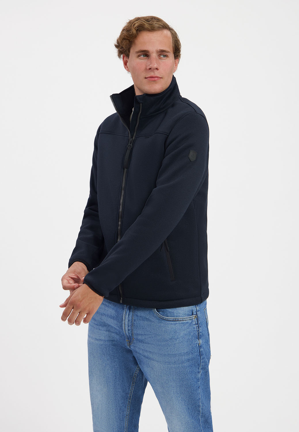 Kjelvik Scandinavian Clothing - Men Knitwear Kylian Navy