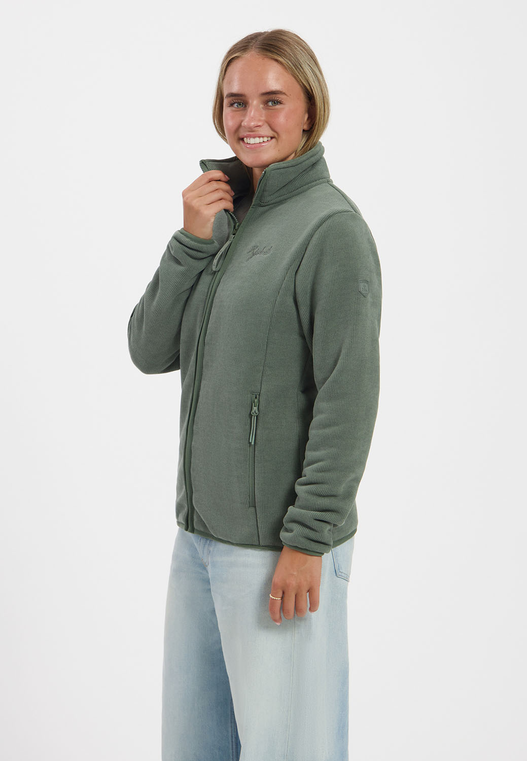 Kjelvik Scandinavian Clothing - Women Corduroy teddy Linn Light green