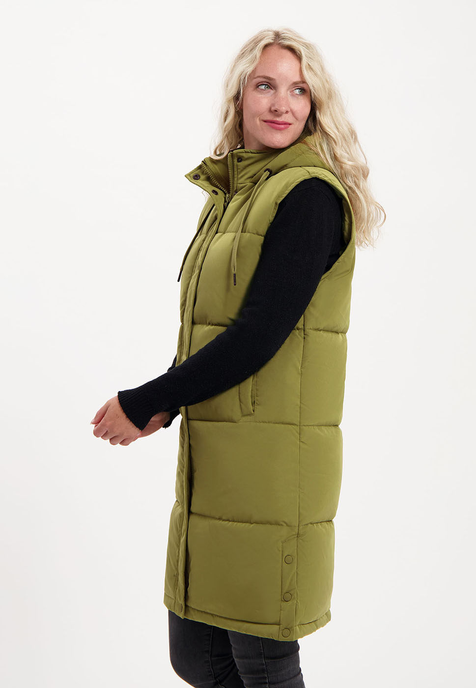 Kjelvik Scandinavian Clothing - Women Bodywarmers Liva Olive