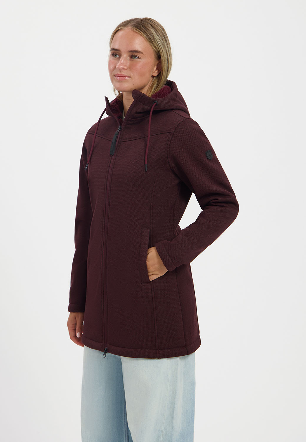 Kjelvik Scandinavian Clothing - Women Knitwear Maartje Burgundy
