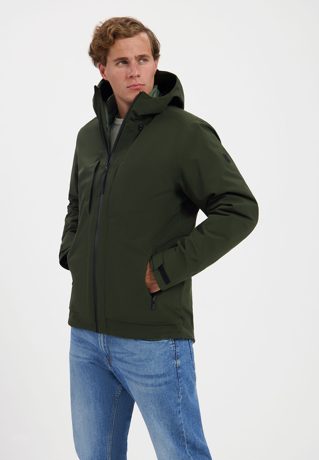 Kjelvik Scandinavian Clothing - Men Jackets Melo Green