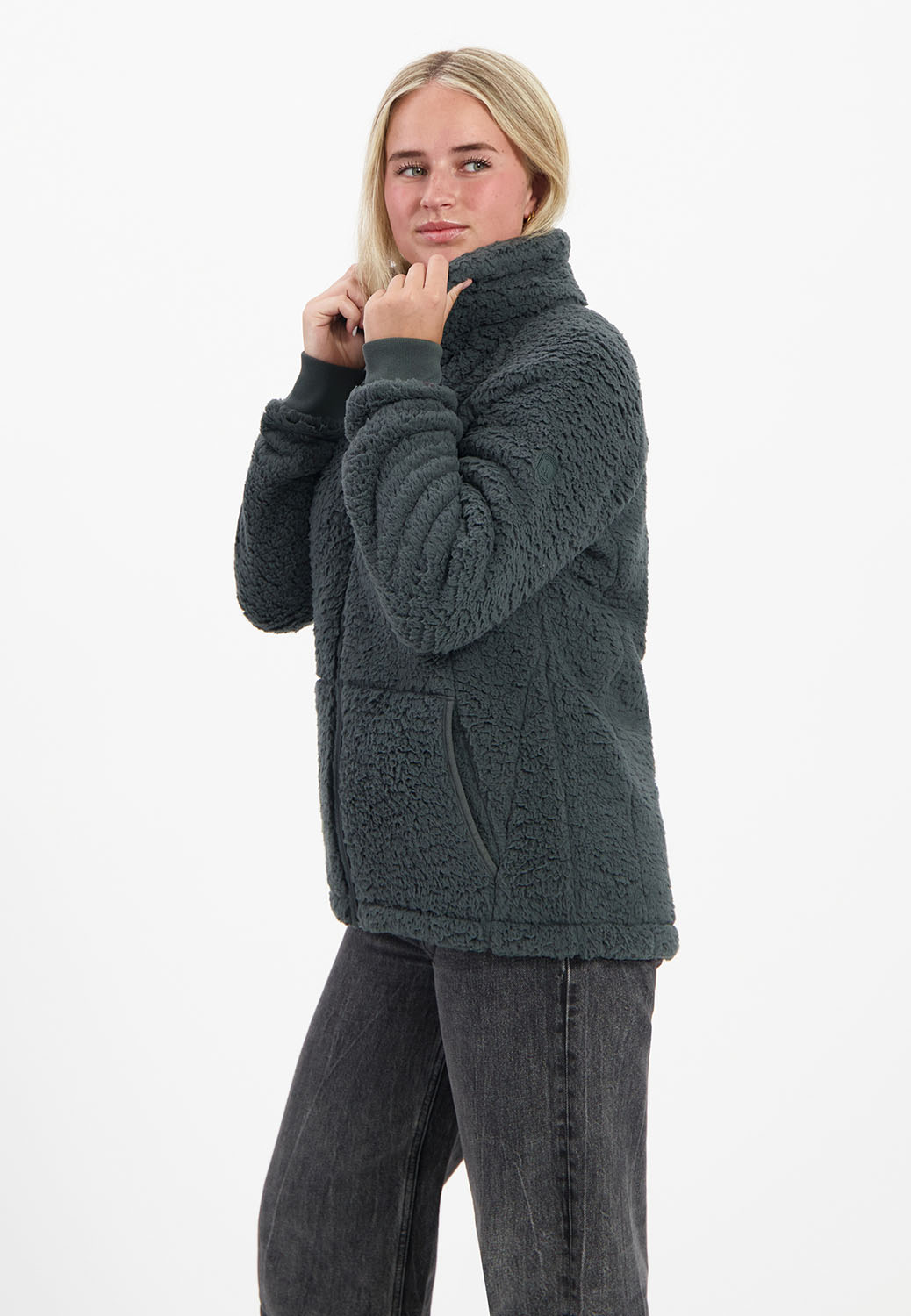 Kjelvik Scandinavian Clothing - Women Fleece Mies Green