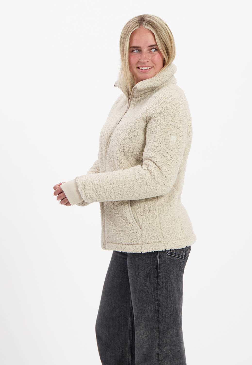 Kjelvik Scandinavian Clothing - Women Fleece Mies Sand