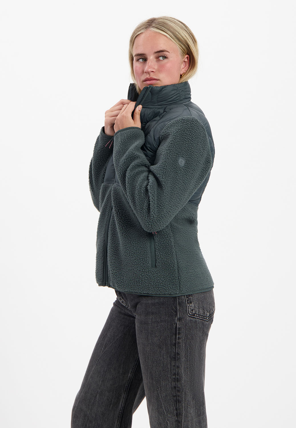 Kjelvik Scandinavian Clothing - Women Fleece Nowi Green