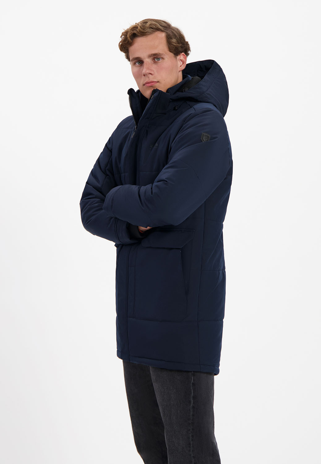 Kjelvik Scandinavian Clothing - Men Jackets Oscar Navy