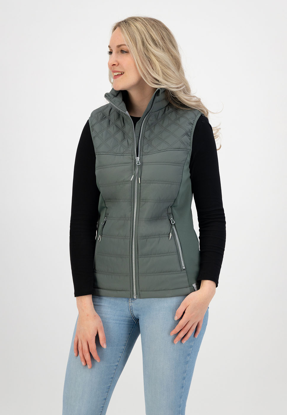 Kjelvik Scandinavian Clothing - Women Bodywarmers Patricia Green