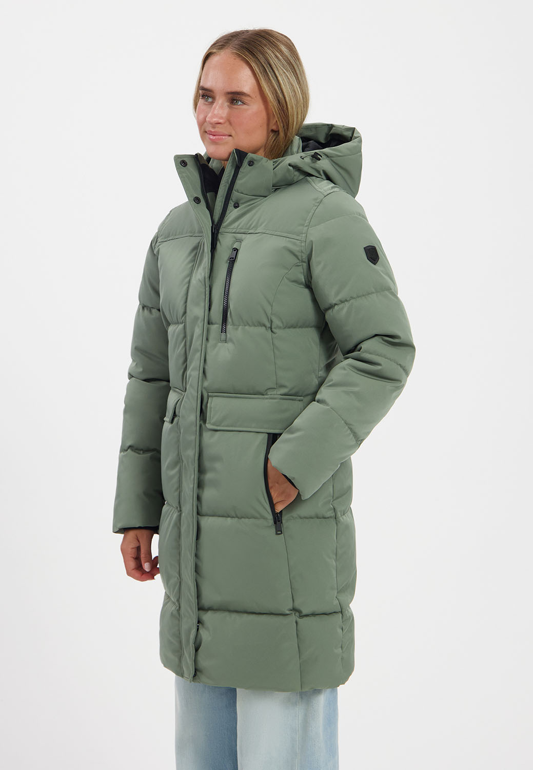 Kjelvik Scandinavian Clothing - Women Jackets Poppy Light green