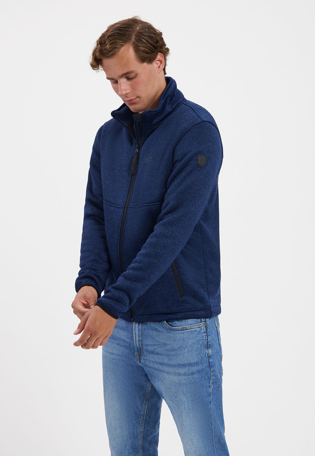 Kjelvik Scandinavian Clothing - Men Knitwear Ravi Blue