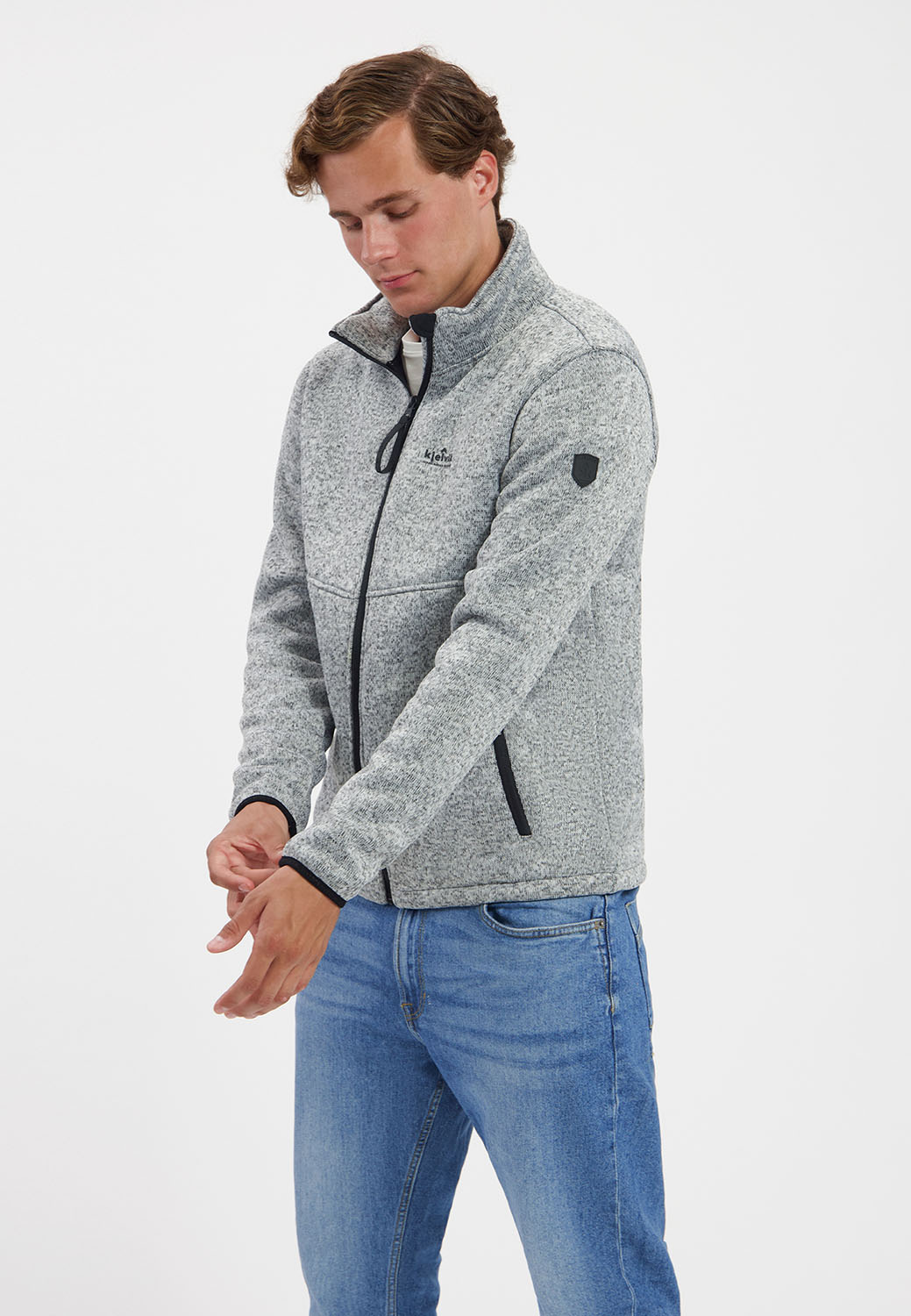 Kjelvik Scandinavian Clothing - Men Knitwear Ravi Grey