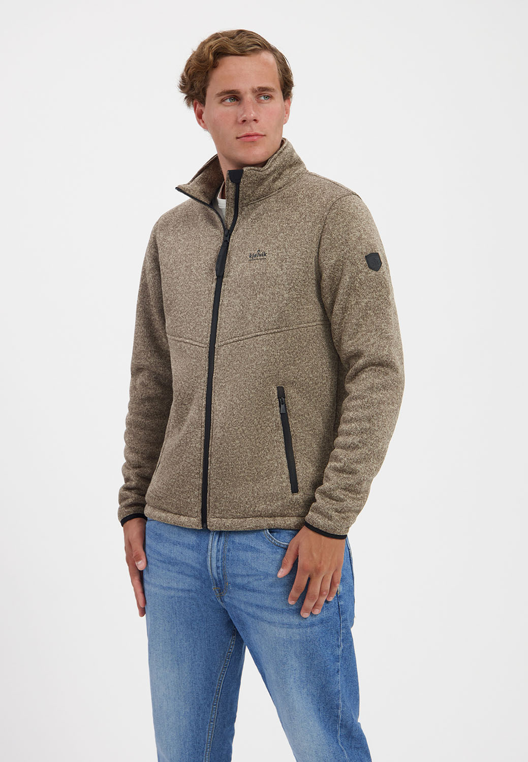 Kjelvik Scandinavian Clothing - Men Knitwear Ravi Sand