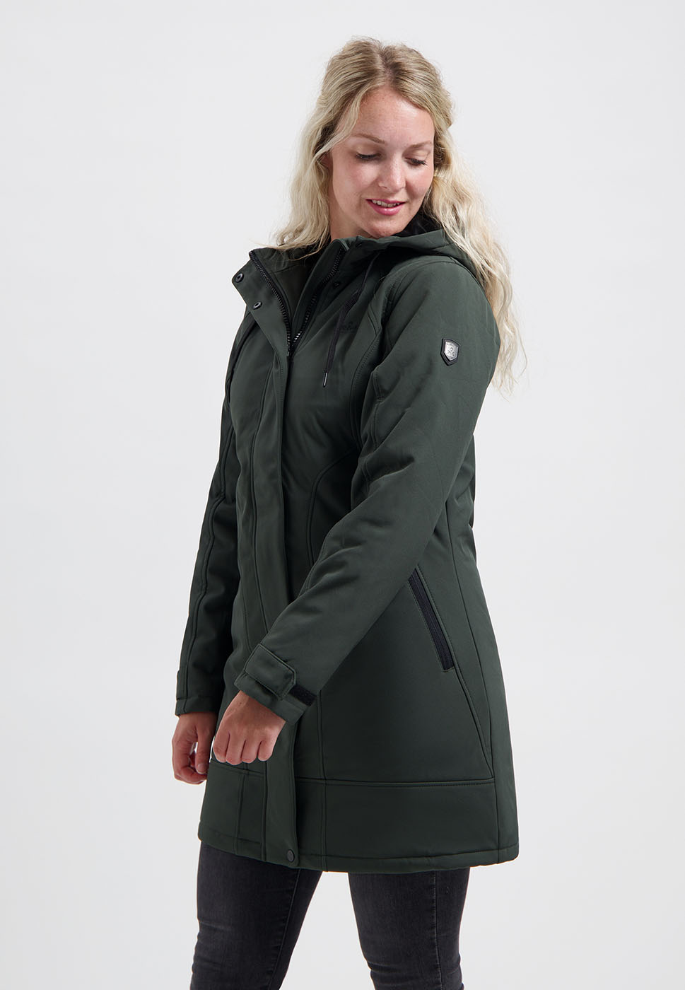 Kjelvik Scandinavian Clothing - Women Softshell Tamar Green